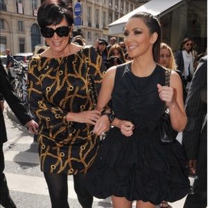 Milly chain link dress as seen on Kris Jenner